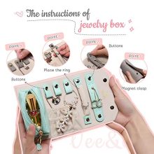 Travel Jewelry Organizer – Premium Roll Foldable Case for Jewelry, Rings, Necklaces, and More