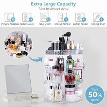 Adjustable Makeup Storage Makeup Organizer 360-Degree Rotating