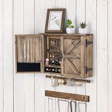 Wall Hanging Jewelry Organizer Rustic| Wall Mounted
