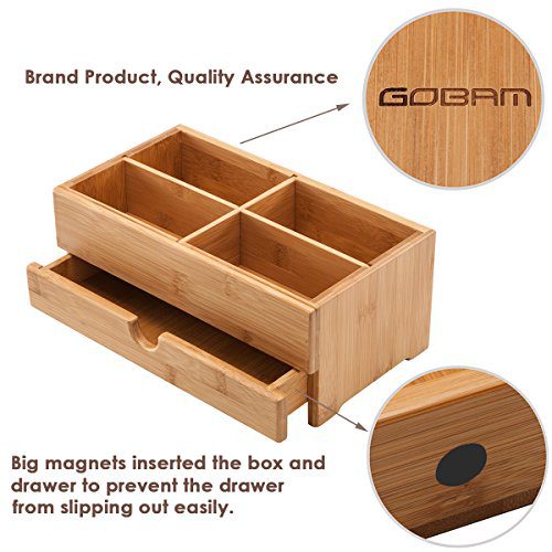 GOBAM Makeup Storage Drawer Organizer Jewelry Skincare Organizer