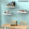 Amada Floating Shelves – Modern Wall-Mounted Storage for Home Décor & Organization