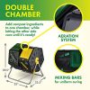 Heavy-Duty Large Dual Chamber Compost Tumbler
