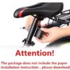 Heavy Duty 180lbs Capacity Bicycle Luggage Cargo Rack – Adjustable & Universal for Mountain, Fat, Road Bikes