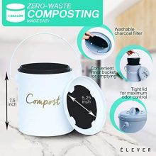 ÉLEVER Compost BIN - Farmhouse Kitchen Compost Bin