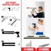 Wanna Kis Solid Stainless Steel Floating Shelves Brackets