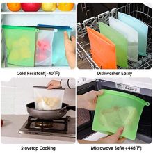 Beeswax Wrap & Silicone Food Storage Bag & Silicone Stretch Lids