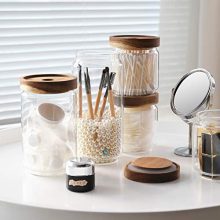 Kitchen Glass Food Storage Jar with Lid