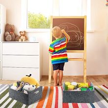 Small Storage Baskets Shelf Baskets Felt Drawer Organizer Storage