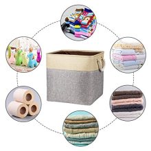 Stylish Foldable Fabric Storage Bins – Eco-Friendly & Space-Saving Organizers for Home & Office