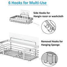 Shower Caddy and Soap Dish Wall Mounted Bathroom Shelf