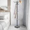 Tangkula 70" Metal Coat Tree, Coat Racks with 14 Hooks
