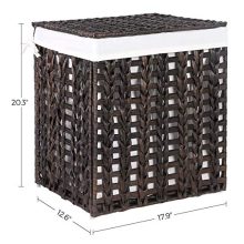 SONGMICS Handwoven Laundry Hamper
