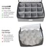 Cup and Mug Storage Box, Holds 12 Coffee Mugs and Tea Cups