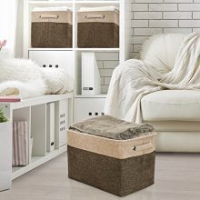 Large Basket Set Collapsible Organizer Bin Box