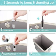 DYD Laundry Basket with Handles 2 Pack