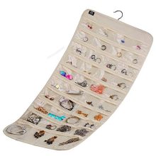 Hanging Jewelry Organizer Beige