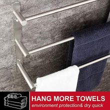 3-Tiers Ladder Towel Rack Wall Mount