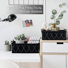 Oubra Storage Baskets Cube Storage Bins Organizer for Books