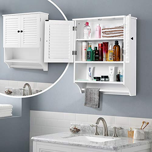ChooChoo Bathroom Medicine Cabinet 2-Door Wall Cabinet