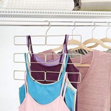 mDesign Modern Metal Closet Rod Hanging Accessory