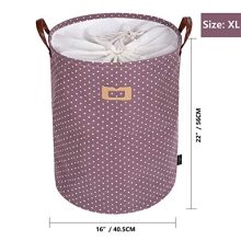 Thickened X-Large Drawstring Laundry Basket Storage