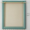 Organizer Frame Wall Mounted Jewelry Holder Vintage