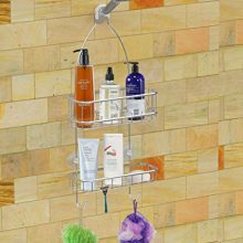 Simple Houseware Bathroom Hanging Shower Head Caddy Organizer