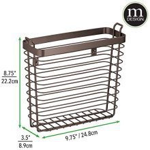 Space Saving Rack for Magazines Home Storage Organizer