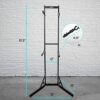 RaxGo Bike Storage Rack, 4 Bicycle Garage Floor Stand
