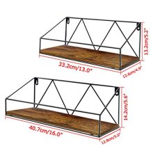 Wood Floating Storage Shelves for Kitchen