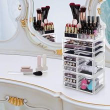 HBlife Acrylic Jewelry and Cosmetic Storage Drawers