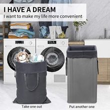 Chrislley 74L Large Laundry Hamper with Removable Bag