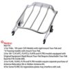 DSISIMO Chrome Motorcycles Two UP Air Wing Luggage