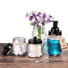 SheeChung Apothecary Jars Set,Mason Jar Decor