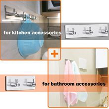 Self Adhesive Wall Robe Key Coat Towel Hooks