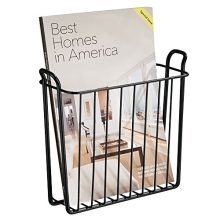 iDesign Classico Steel Wall Mount Magazine Holder