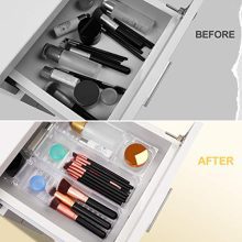 Organizer Trays 3-Size Bathroom Drawer Tray