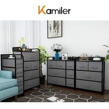 Kamiler 5-Drawer Dresser, 4-Tier Storage Organizer