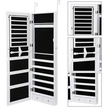 Mounted Jewelry Organizer with Full Length