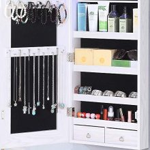 Jewelry Armoire Wall Mounted Over The Door Hanging