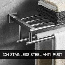 VOLPONE Towel Rack with Double Towel Bar 23.6 in