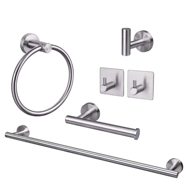 Bathroom Towel Rack Set 6-Piece Set