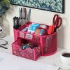 Desk Organizer Pencil Holder 9 Compartments with Drawer