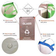 Recycle Garbage Trash Sorting Bins Organizer