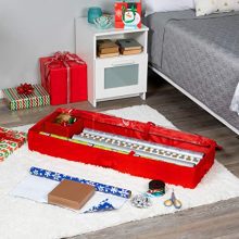 Christmas Wrapping Paper Storage Container
