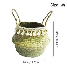 Storage Basket, Woven Plant Basket