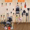 Garage Hooks Dirza 10 Pack Steel Garage Storage Utility Double Hooks