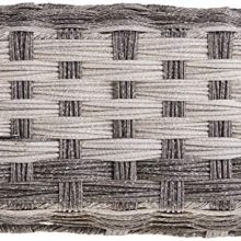 Whitmor Split Rattique Small Shelf Tote-Gray Wash