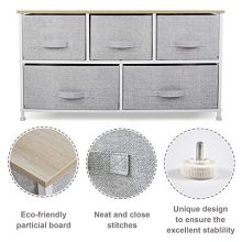 Wide Drawer Dresser Storage Organizer