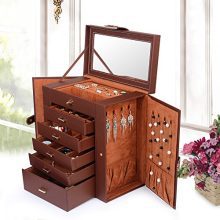 Kendal Huge Leather Jewelry Box/Case/Storage